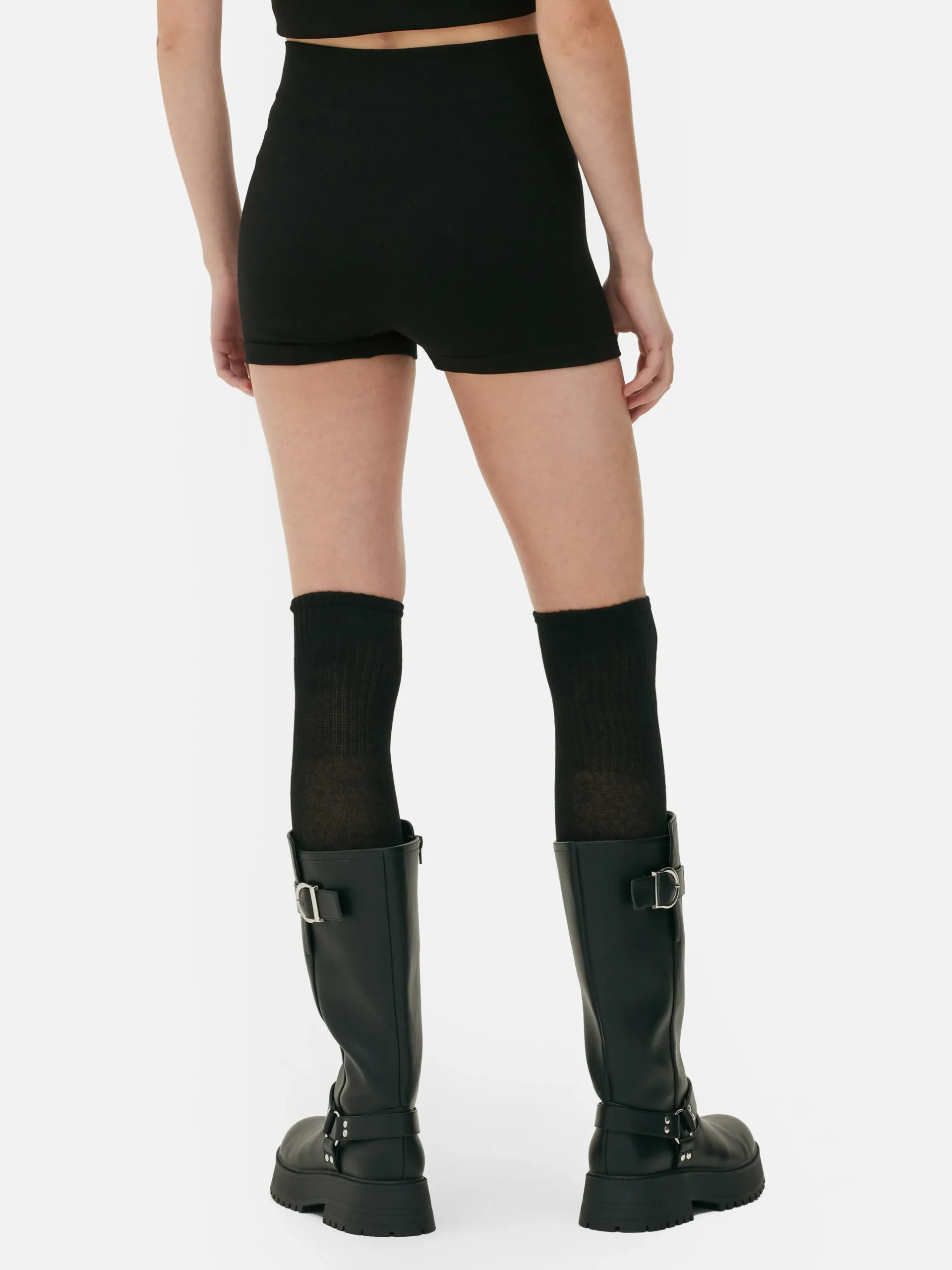 Discount Nahtlose „Rita Ora“ Micro-Shorts Damen Shorts