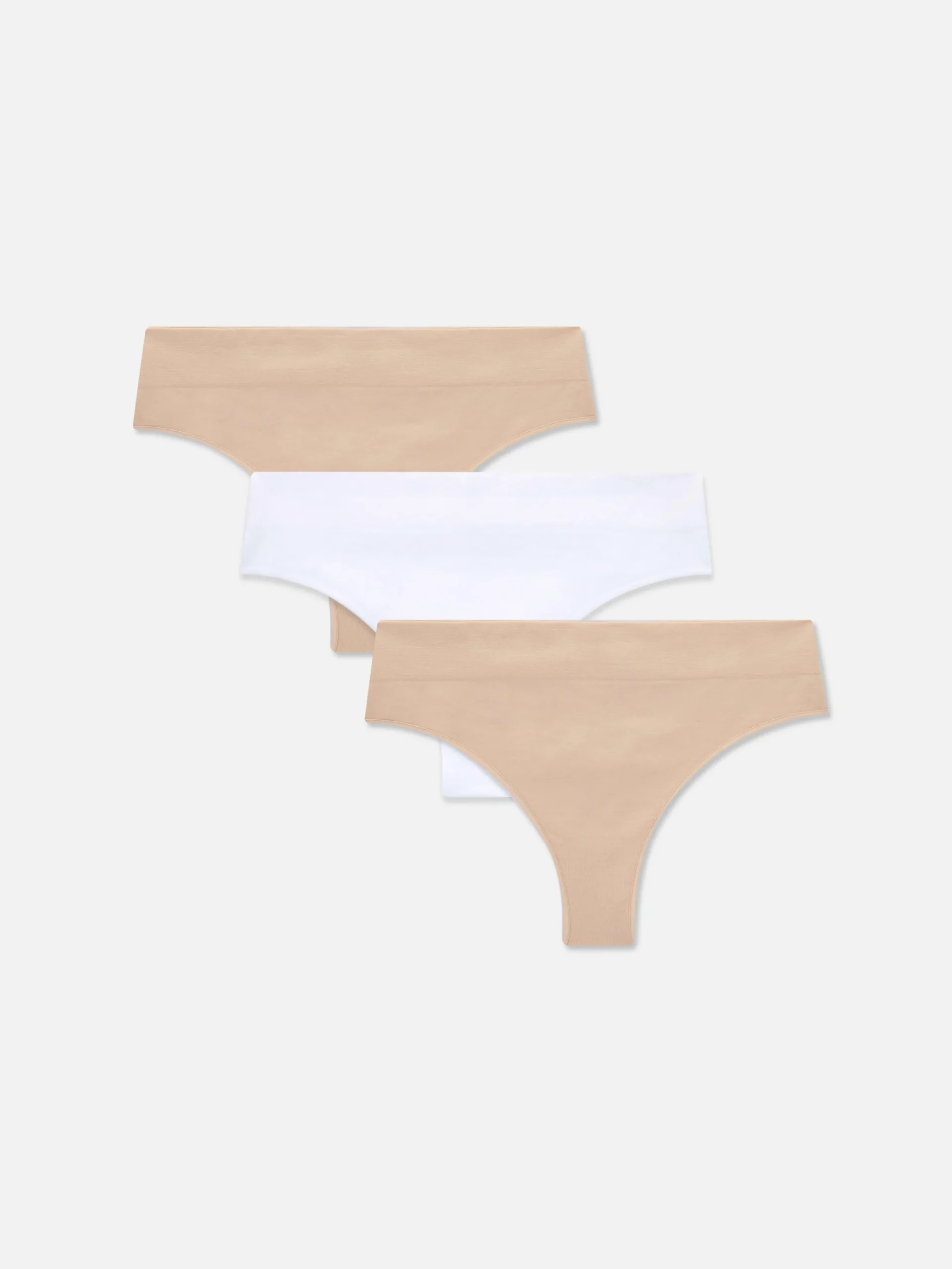 Sale Nahtlose Tangas, 3er-Pack Damen Slips