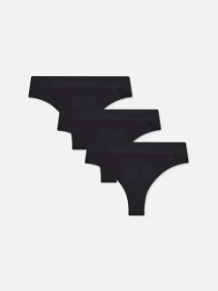 Discount Nahtlose Tangas, 3er-Pack Damen Slips