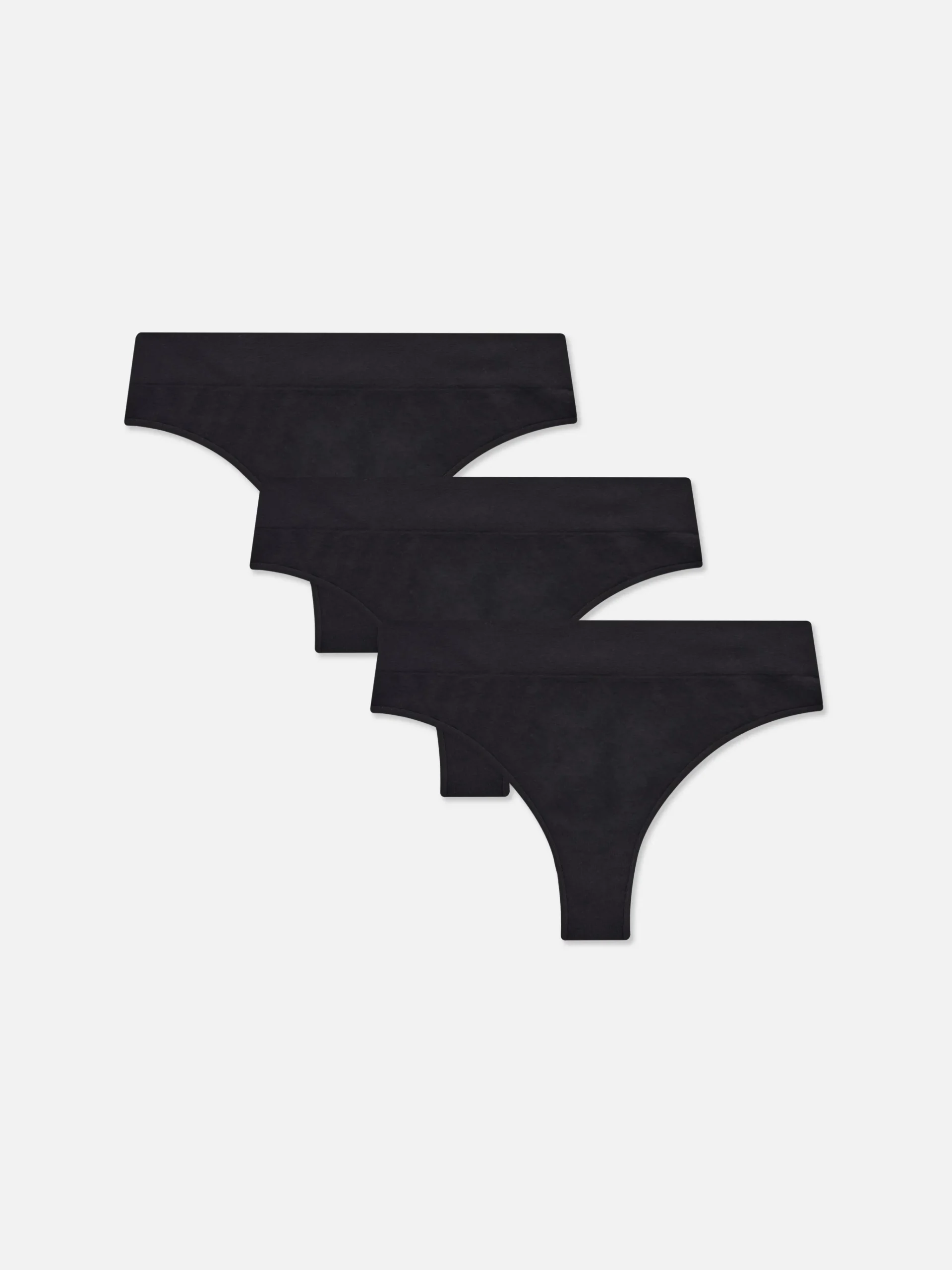 Discount Nahtlose Tangas, 3er-Pack Damen Slips