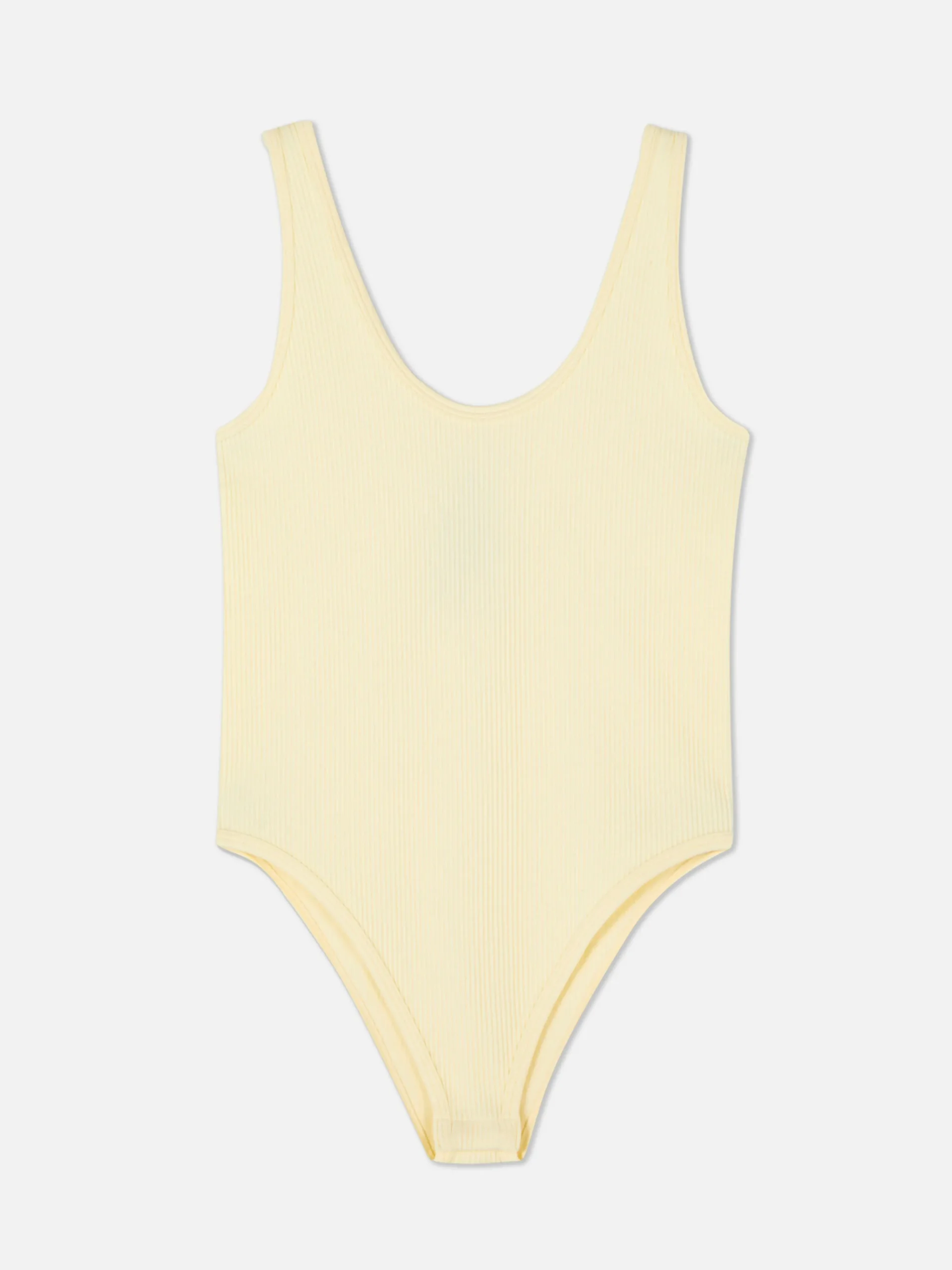 Online Nahtloser, Gerippter Bodysuit Mit U-Ausschnitt Damen Tops Und T-Shirts