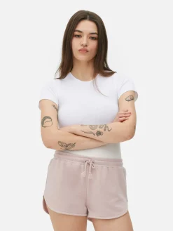 Discount Nahtloser, Gerippter T-Shirt-Body Damen Tops Und T-Shirts