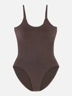 Outlet Nahtloser Shapewear-Body Mit U-Ausschnitt Damen Shapewear