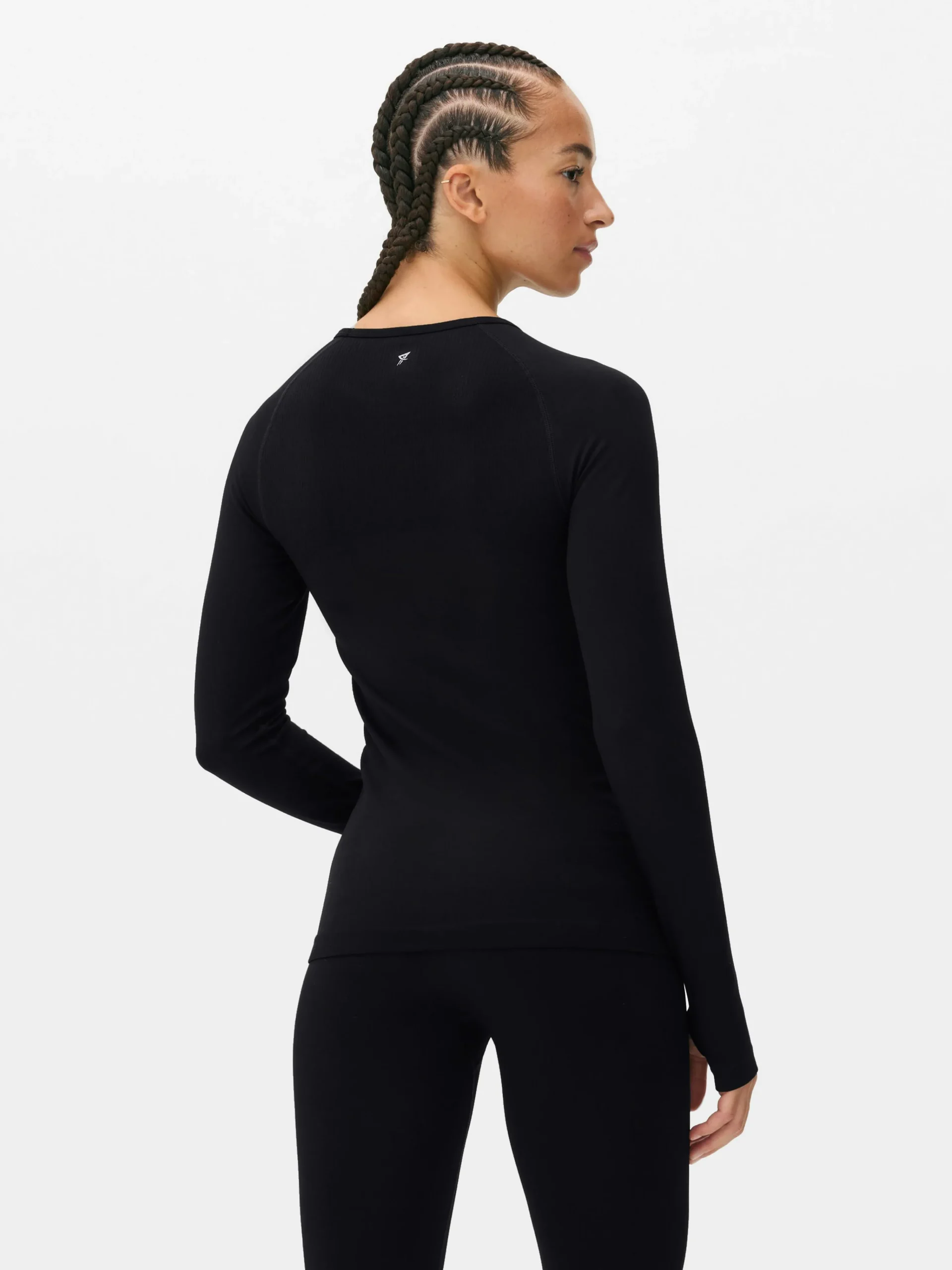 Sale Nahtloses Performance-Langarmshirt Damen Fitnesskleidung Und Activewear