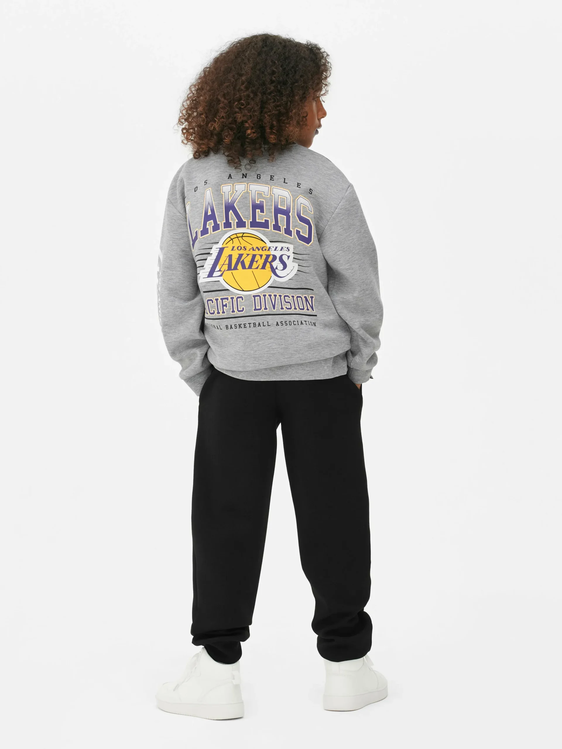 Outlet „NBA LA Lakers“ Sweatshirt Mit Reißverschluss Kinder Hoodies Und Sweatshirts