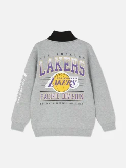 Outlet „NBA LA Lakers“ Sweatshirt Mit Reißverschluss Kinder Hoodies Und Sweatshirts
