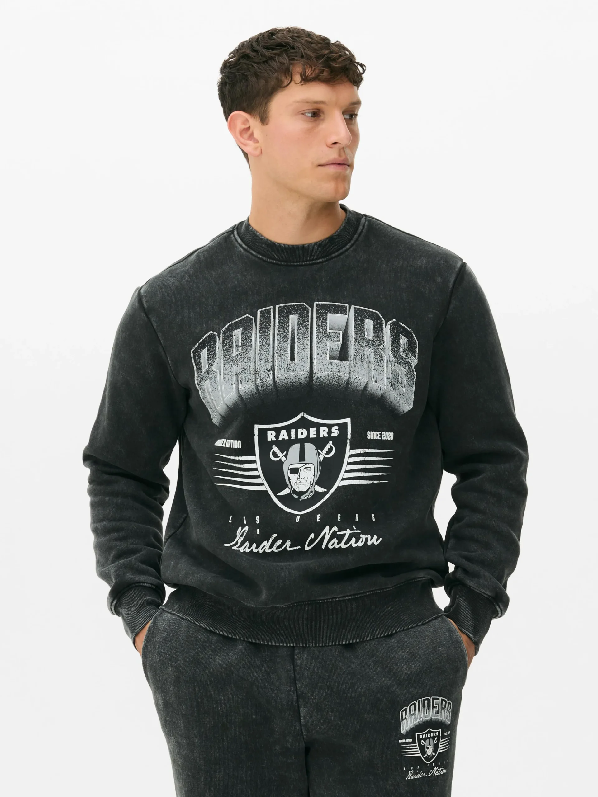 „NFL Las Vegas Raiders“ Sweatshirt Zum Kombinieren Herren Grafik-T-Shirts Und -Sweatshirts|Hoodies Und Sweatshirts