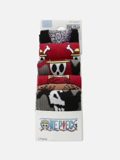 Hot „One Piece“ Söckchen, 5er-Pack Herren Socken