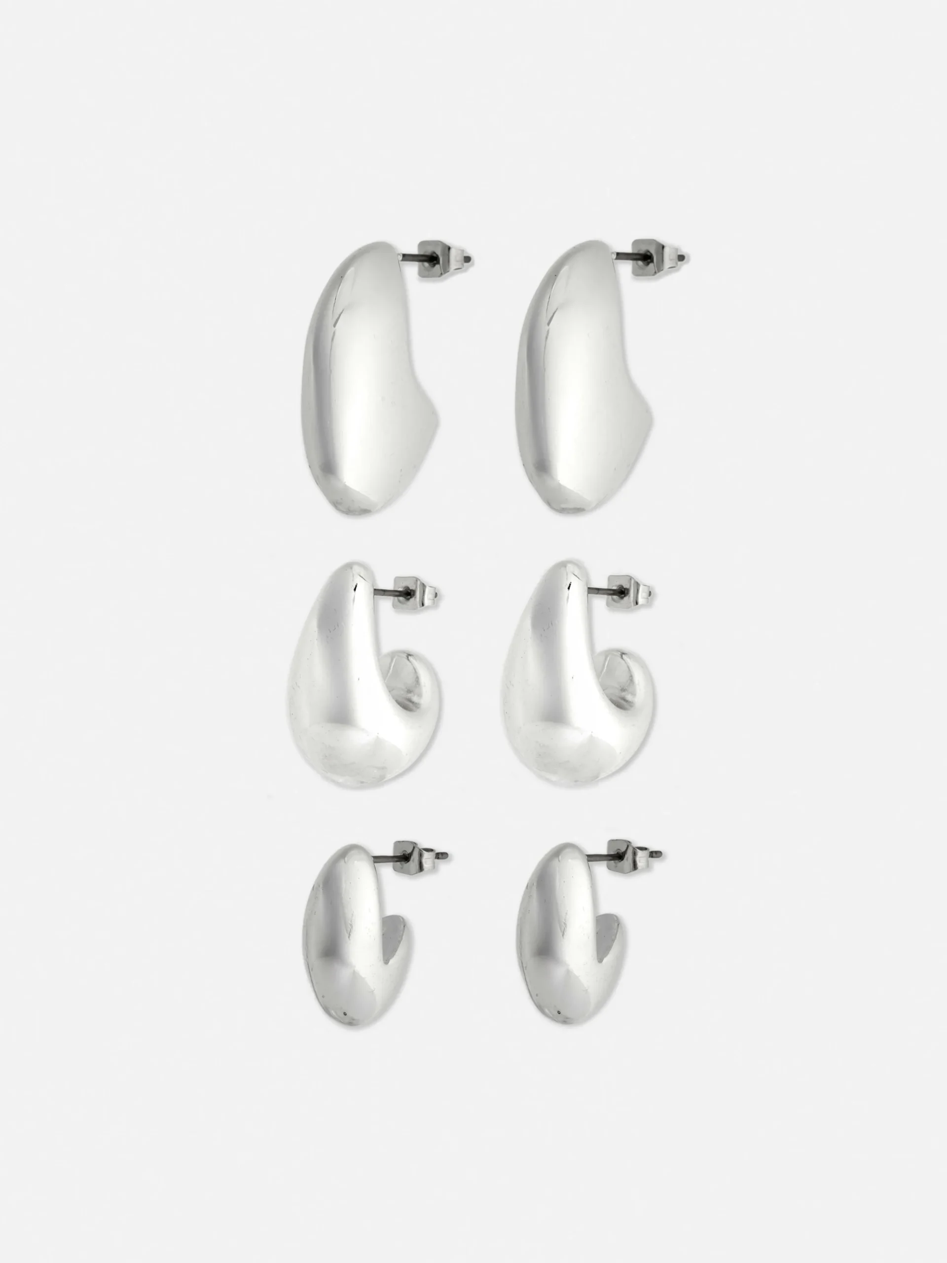 Outlet Opulente „The Edit“ Hängeohrringe, 3-er-Pack Damen Schmuck