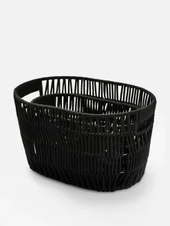 Outlet Ovaler Seilkorb Aufbewahrungsboxen Und Körbe