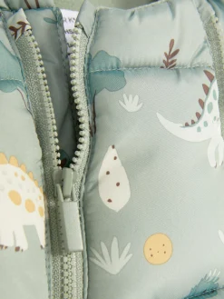 Outlet Overall Mit Dinosauriermuster Babygirls Und Strampler