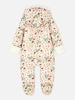 Clearance Overall Mit Waldmuster Babygirls Und Strampler