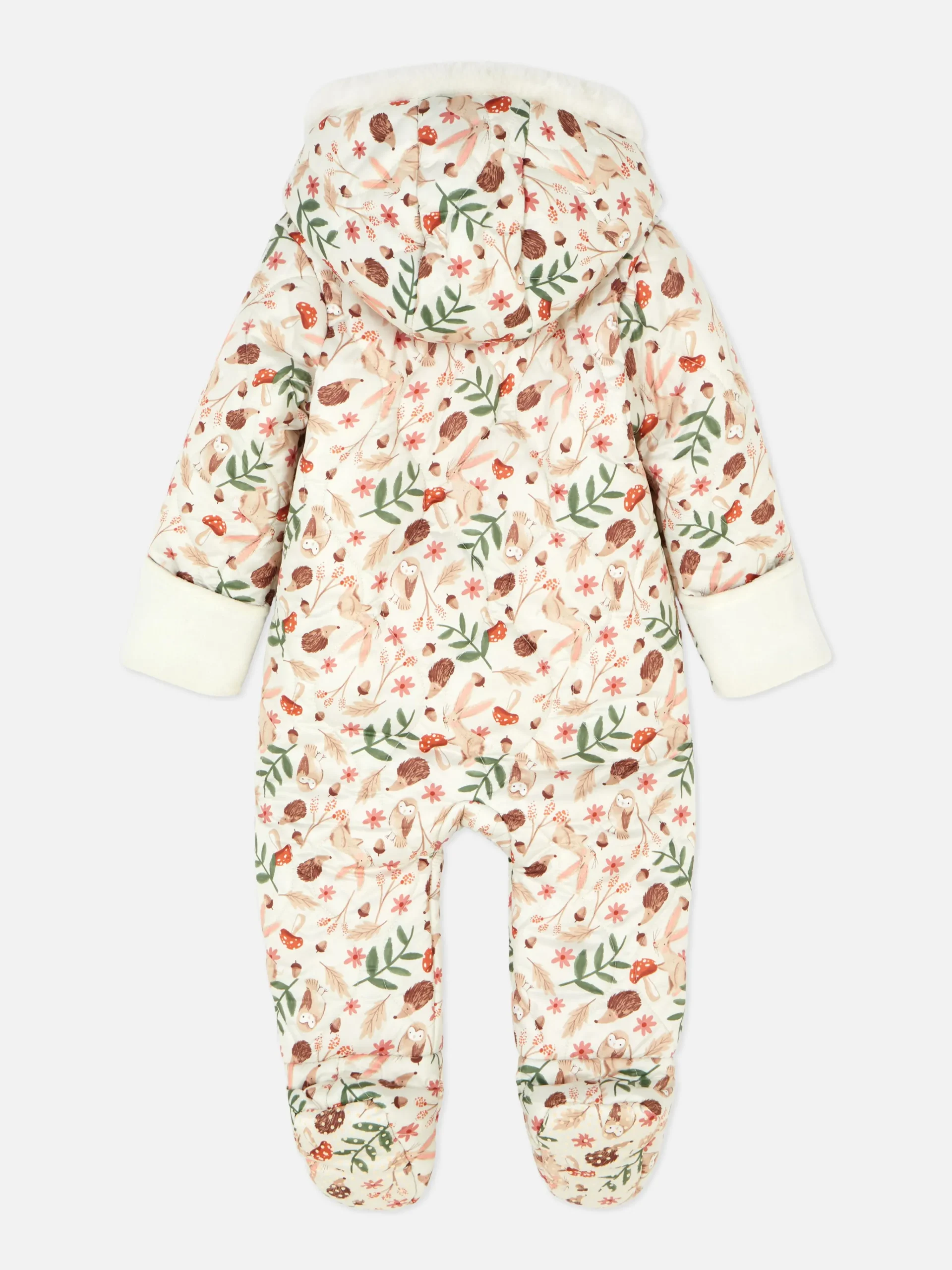 Clearance Overall Mit Waldmuster Babygirls Und Strampler
