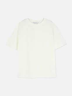 New Oversize Essential-T-Shirt Damen Tops Und T-Shirts