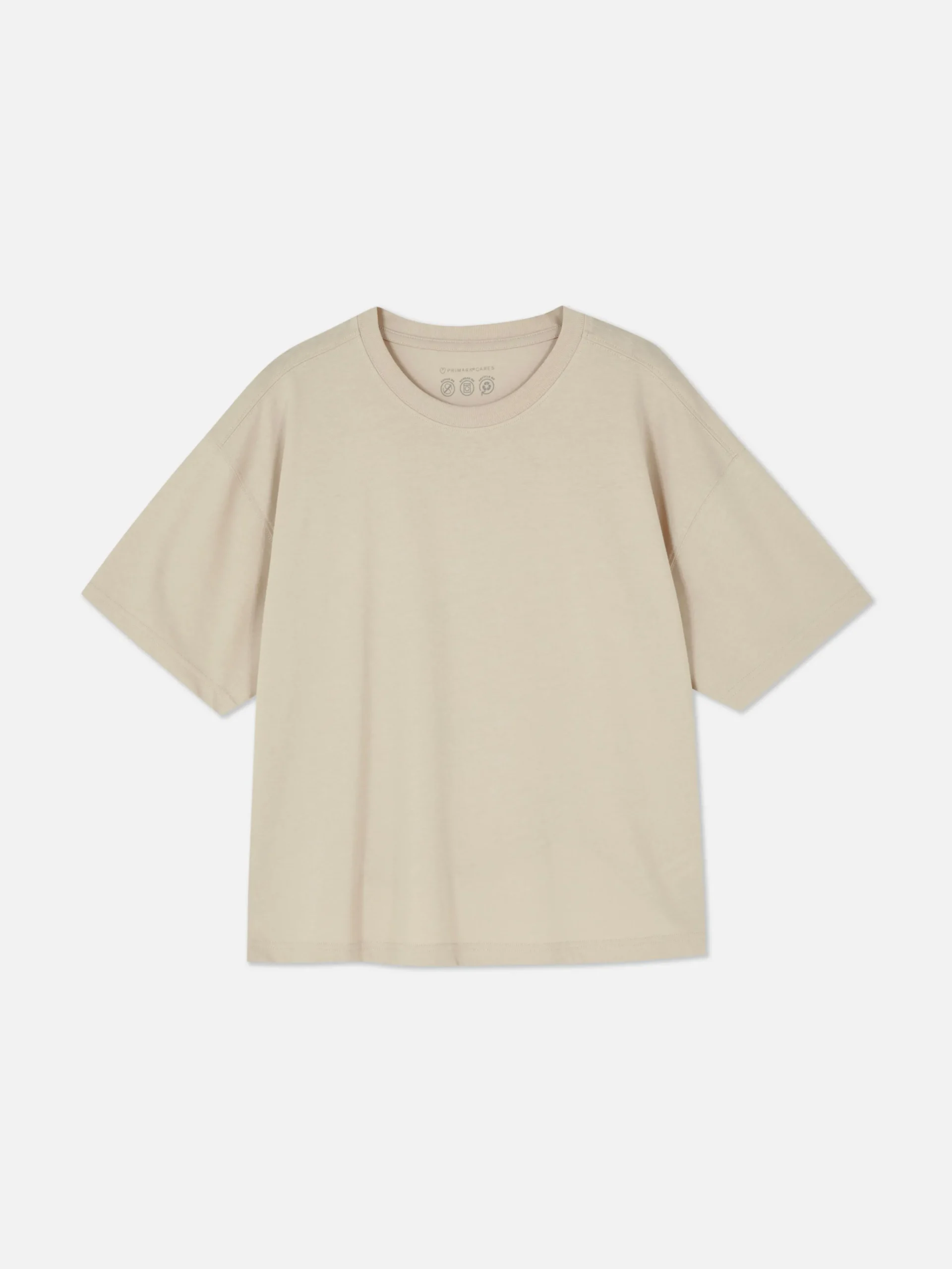 Sale Oversized-T-Shirt Mit Geradem Schnitt Damen Tops Und T-Shirts