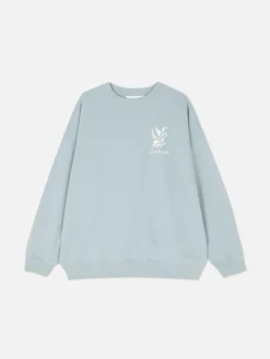 Sale Oversize-Sweatshirt Mit Grafik Damen Hoodies Und Sweatshirts