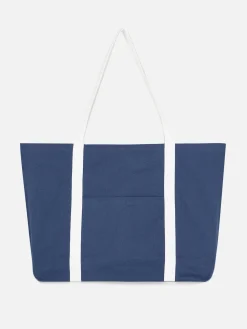 Best Oversize-Tragetasche Aus Canvas Damen Taschen Und Portemonnaies