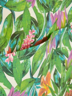 Outlet Oversize-Tragetasche Mit Blumenmuster Reiseaccessoires