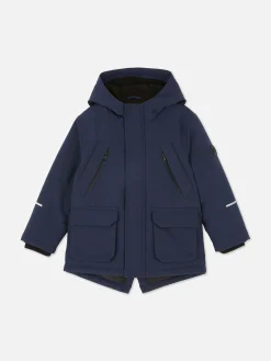 Outlet Parka Mit Kapuze Und Vier Taschen Kinder Jacken Und Mäntel