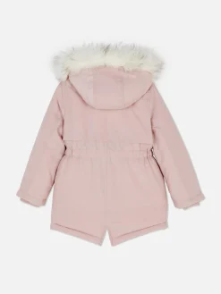 Parka Mit Kunstfellkapuze Kinder Jacken Und Mäntel