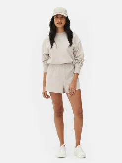 Online „Paula Echevarría“ Kombi-Sweatshirt Mit Ballonsaum Damen Loungewear|Hoodies Und Sweatshirts