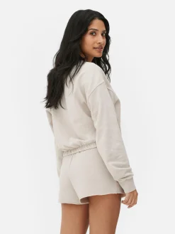 Online „Paula Echevarría“ Kombi-Sweatshirt Mit Ballonsaum Damen Loungewear|Hoodies Und Sweatshirts