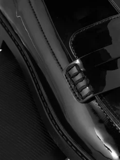 Sale Pennyloafer Aus Kunstleder Damen Flache Schuhe