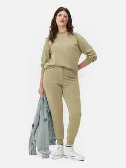 Discount Performance-Sweatshirt Mit Rundhalsausschnitt Damen Fitnesskleidung Und Activewear