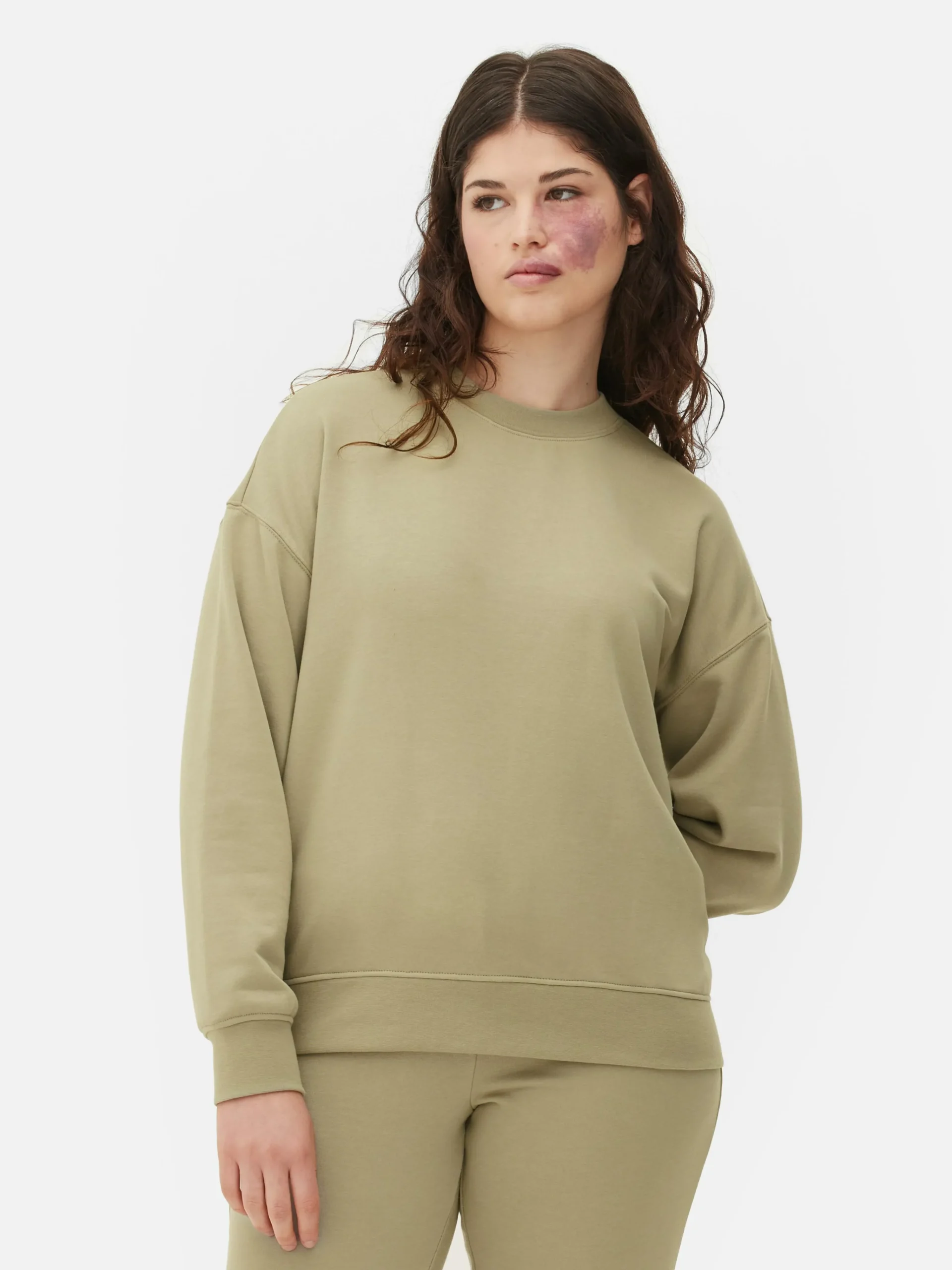 Discount Performance-Sweatshirt Mit Rundhalsausschnitt Damen Fitnesskleidung Und Activewear