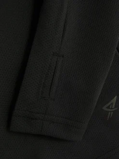 Online Performance-Sweatshirt Mit Viertelreißverschluss Kinder Tops Und T-Shirts|Activewear