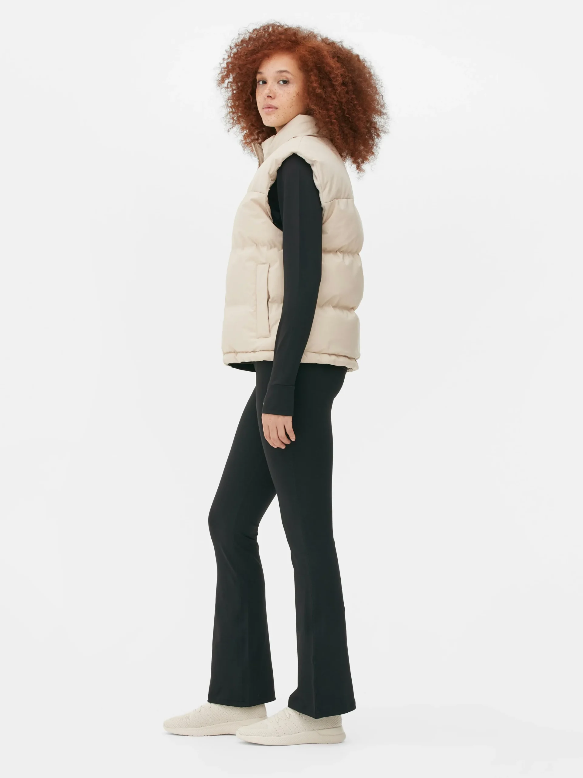 Hot Performance-Yoga-Leggings Mit Schlag Damen Fitnesskleidung Und Activewear