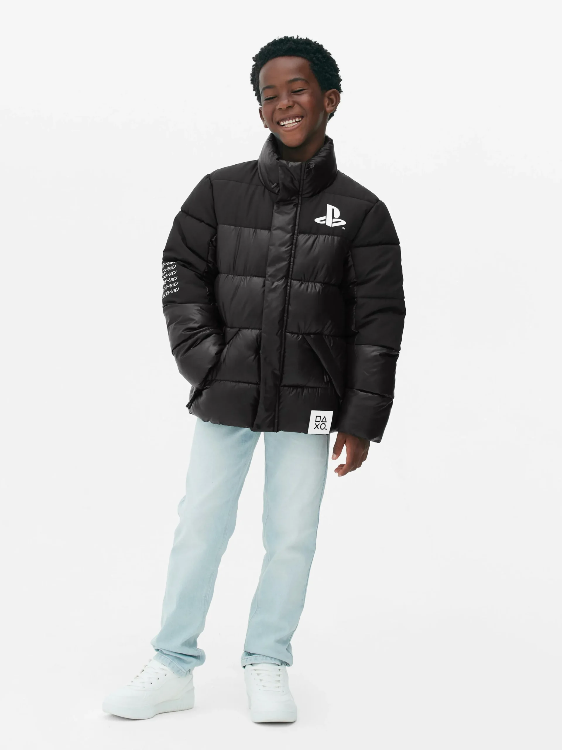 New „PlayStation“ Pufferjacke Kinder Jacken Und Mäntel