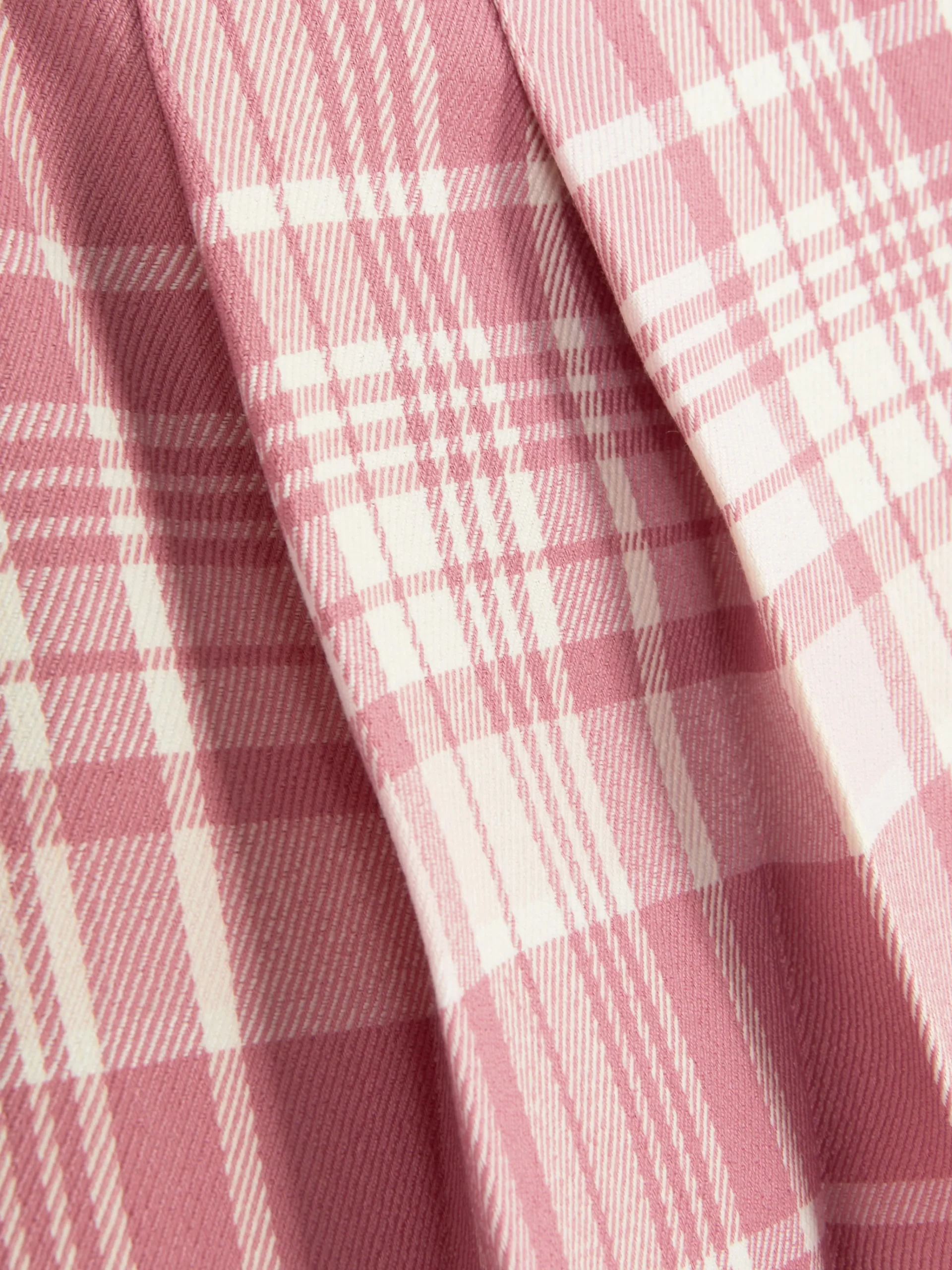 Outlet Plissierter Rock Mit Karomuster Kinder Röcke