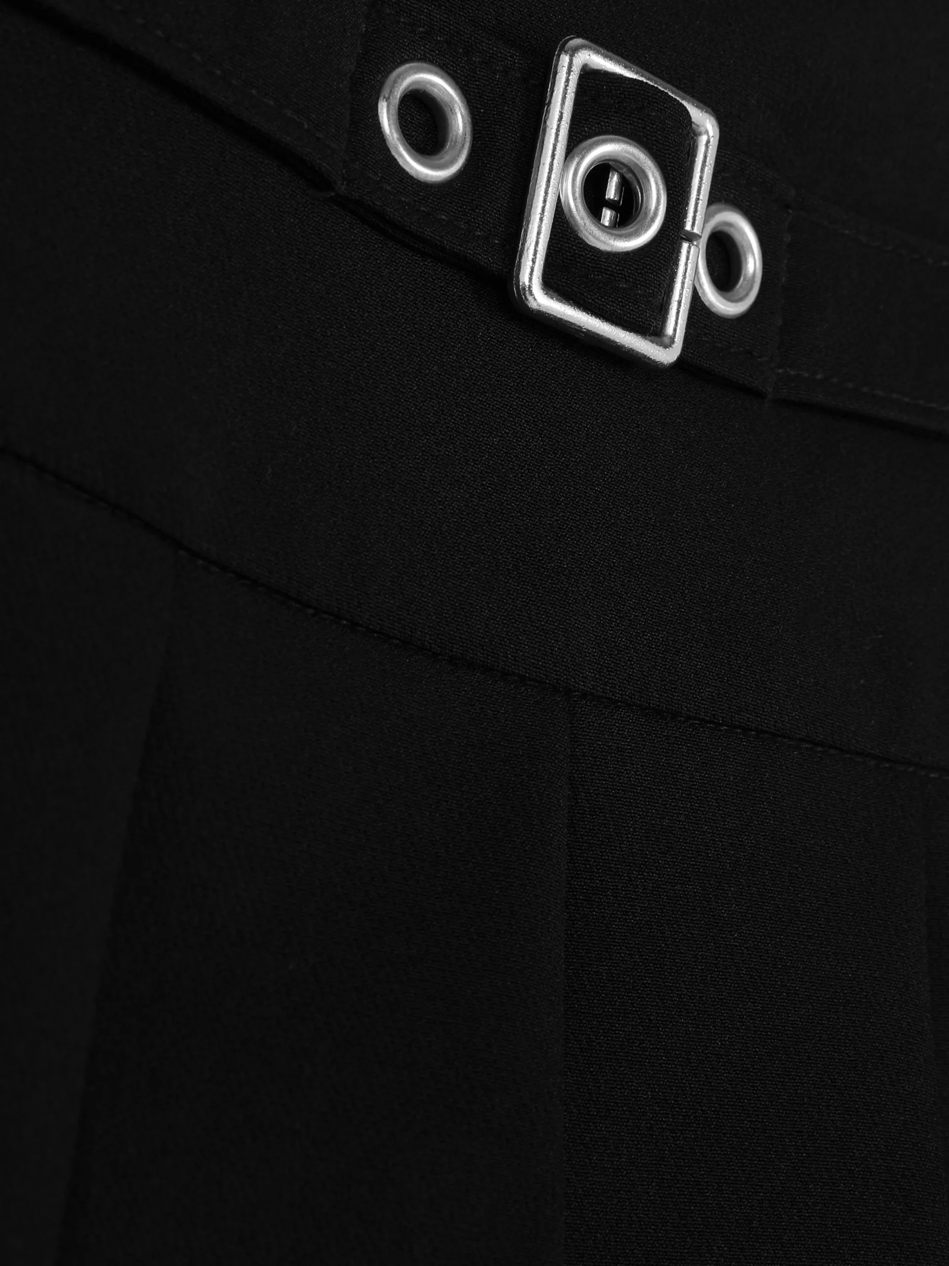 New Plissierter Rock Mit Schnallengürtel Kinder Röcke