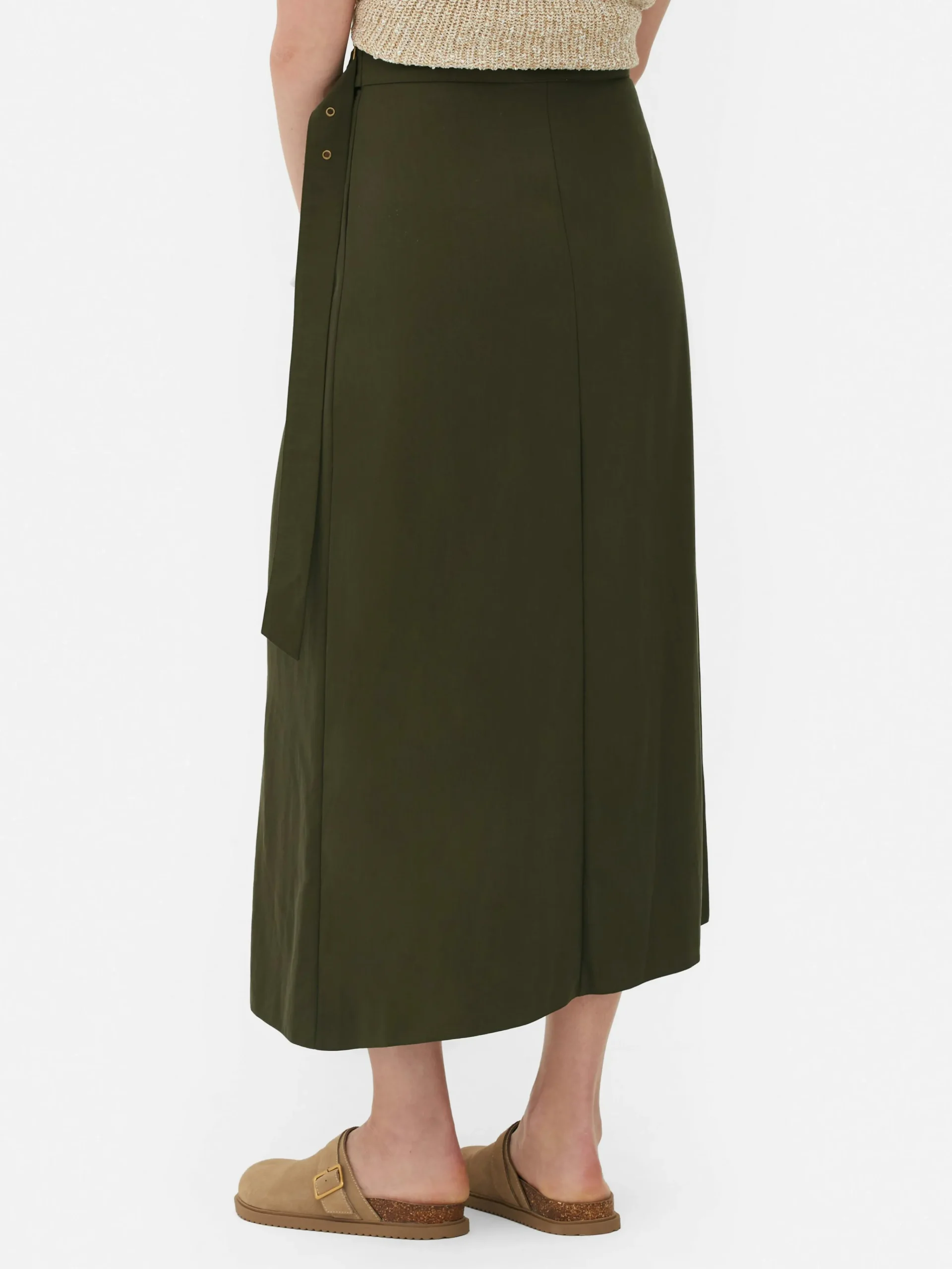 Outlet Plissierter „The Edit“ Rock Im Utility-Stil Damen Röcke