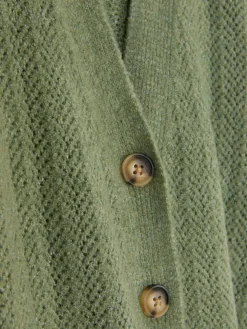 Best Pointelle-Cardigan Mit V-Ausschnitt Kinder Pullover Und Cardigans