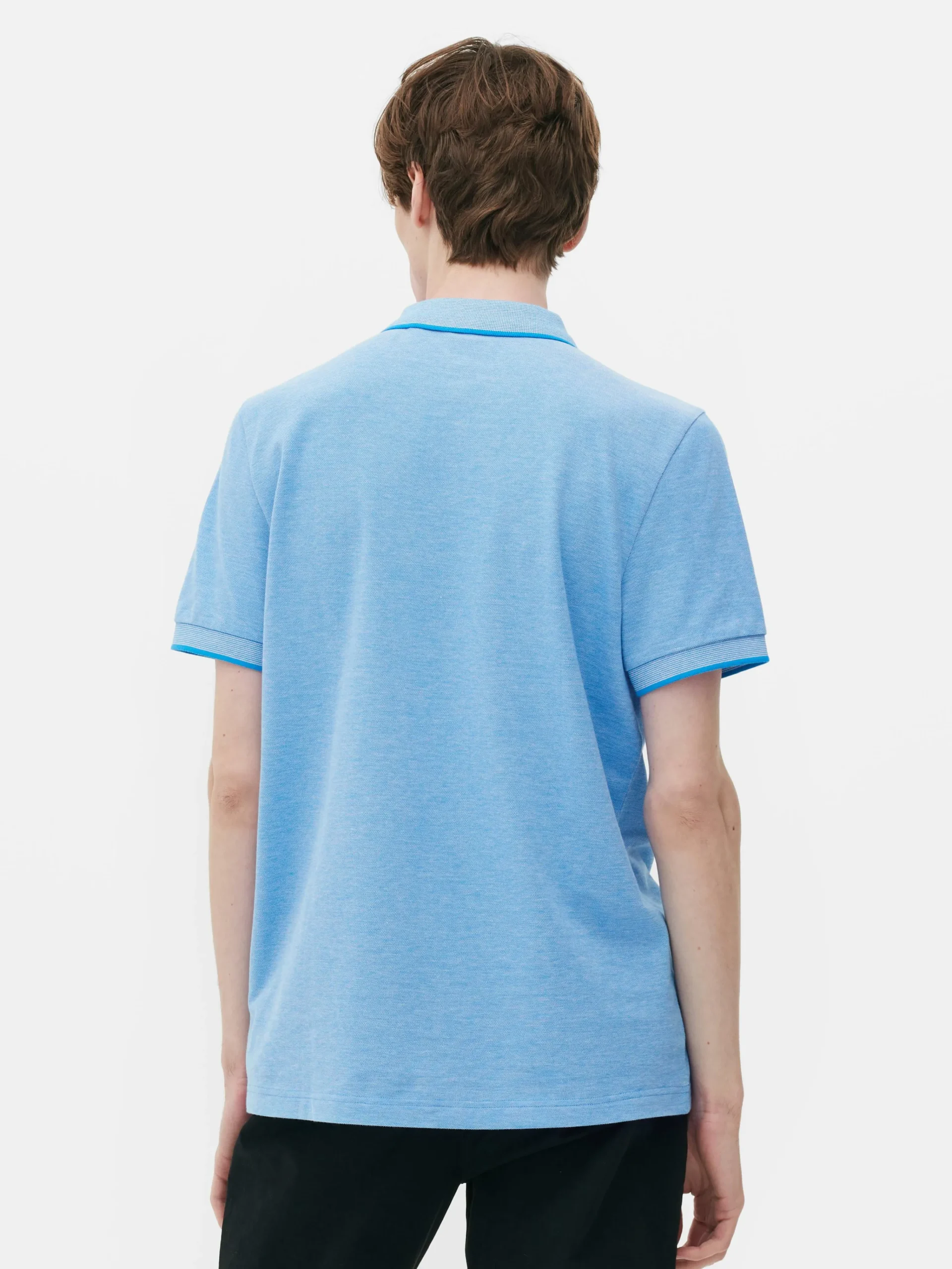 Discount Poloshirt Aus Birdseye-Gewebe Herren Tops Und T-Shirts