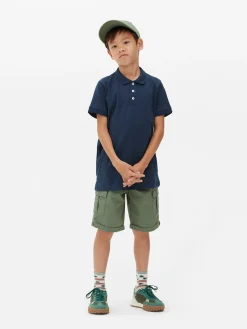 New Poloshirt Aus Flammengarn Kinder Tops Und T-Shirts