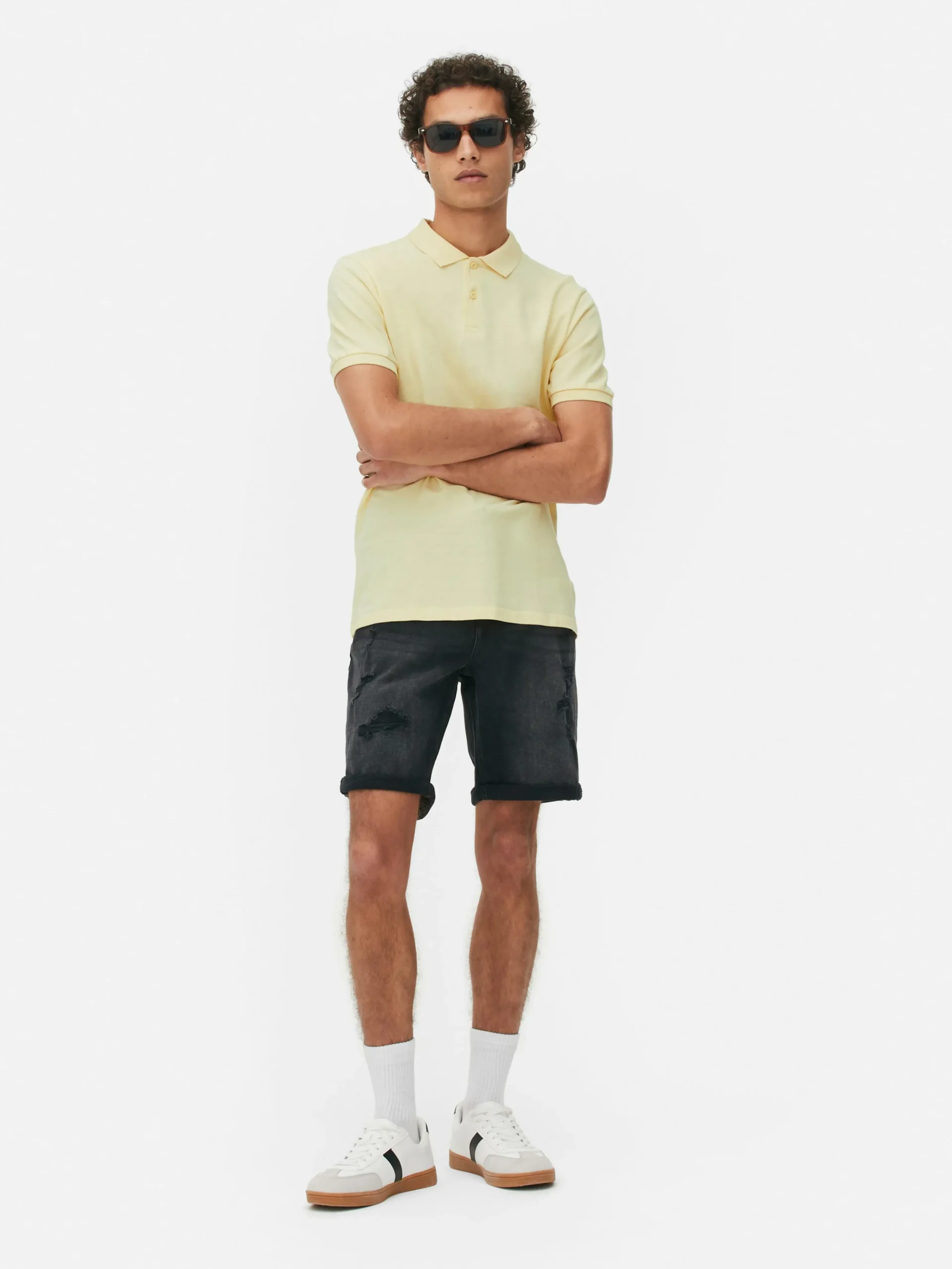 Discount Poloshirt Aus Piqué Herren Tops Und T-Shirts