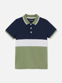 Outlet Poloshirt In Blockfarben Kinder Tops Und T-Shirts