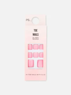 Sale PS… Glänzende Kunstzehennägel Kunstnägel