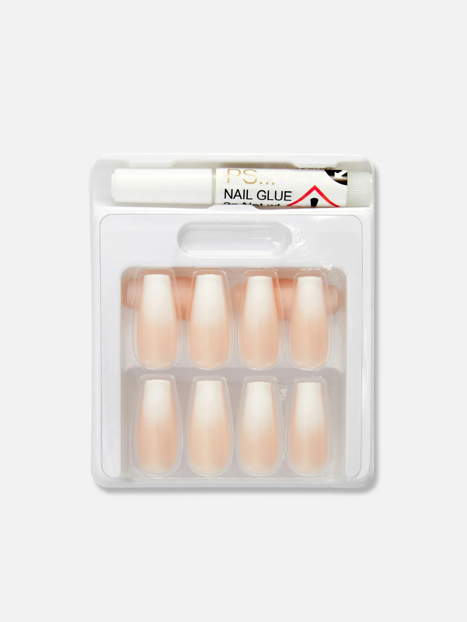 Sale PS… Glänzende Stiletto-Kunstnägel Im Ombré-Stil Kunstnägel