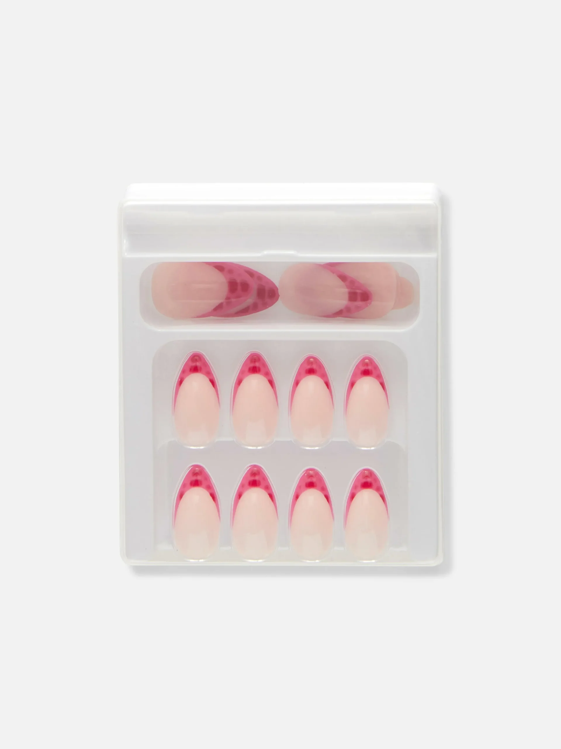 New PS… Spitze, Glänzende Kunstnägel Mit Tips In Kroko-Optik Kunstnägel