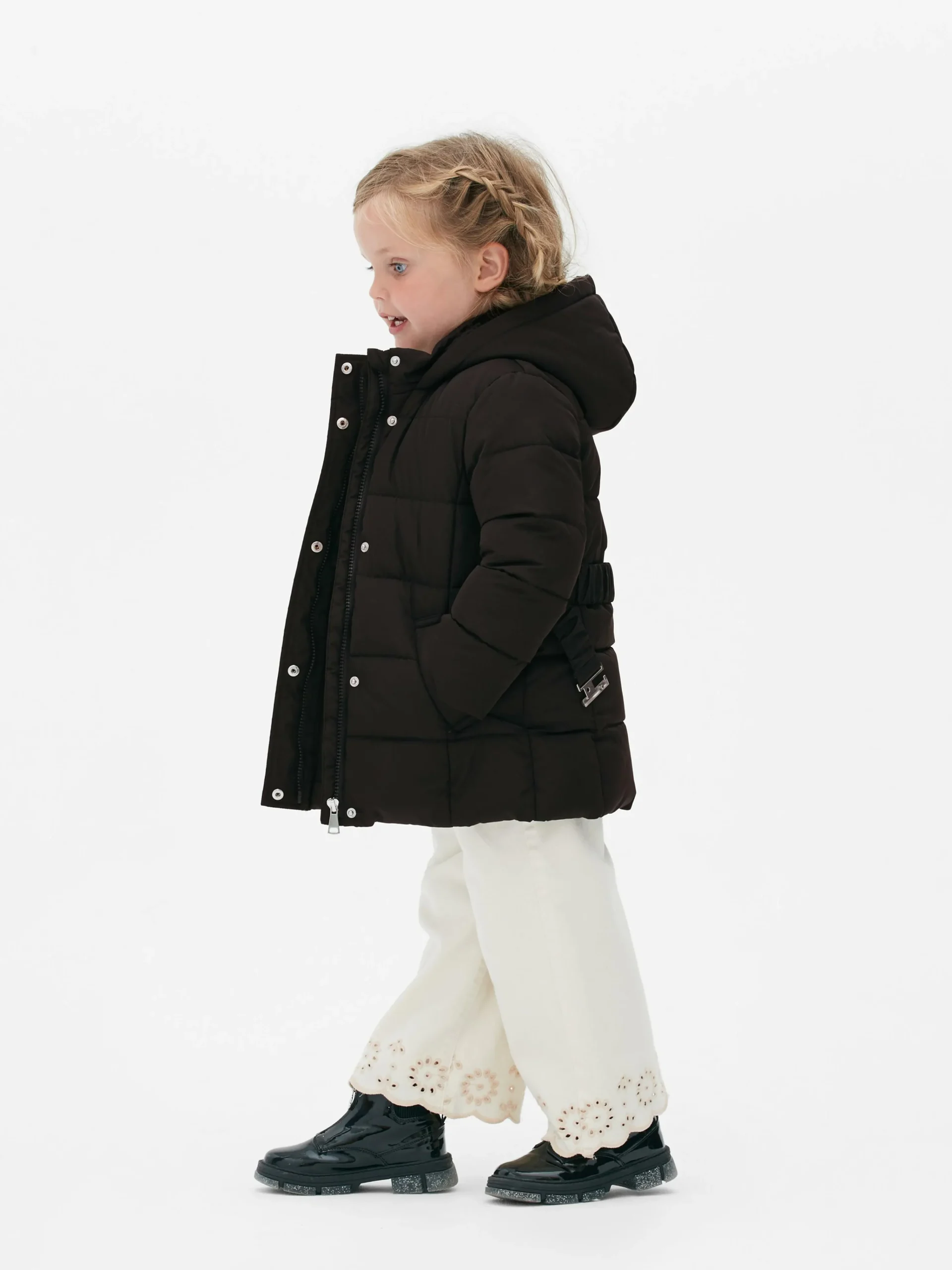 Hot Pufferjacke Mit Gürtel Kinder Jacken Und Mäntel