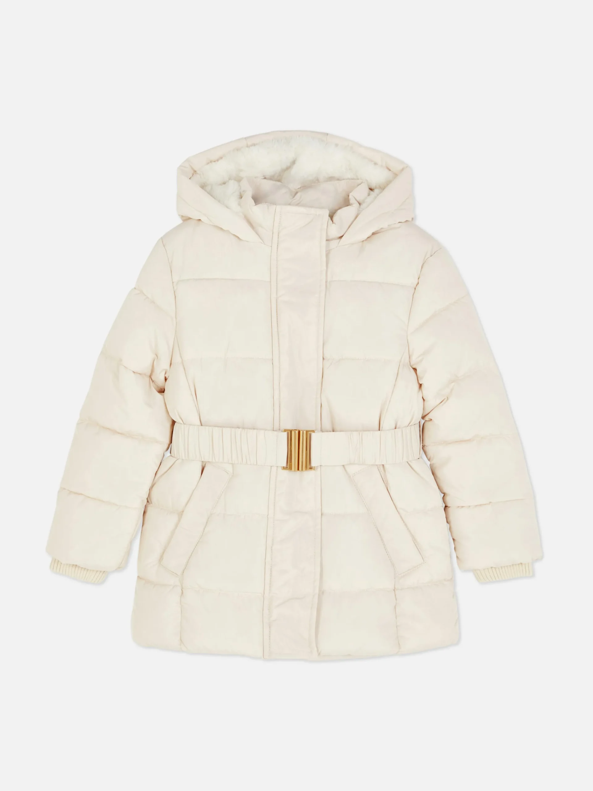 Clearance Pufferjacke Mit Gürtel Kinder Jacken Und Mäntel