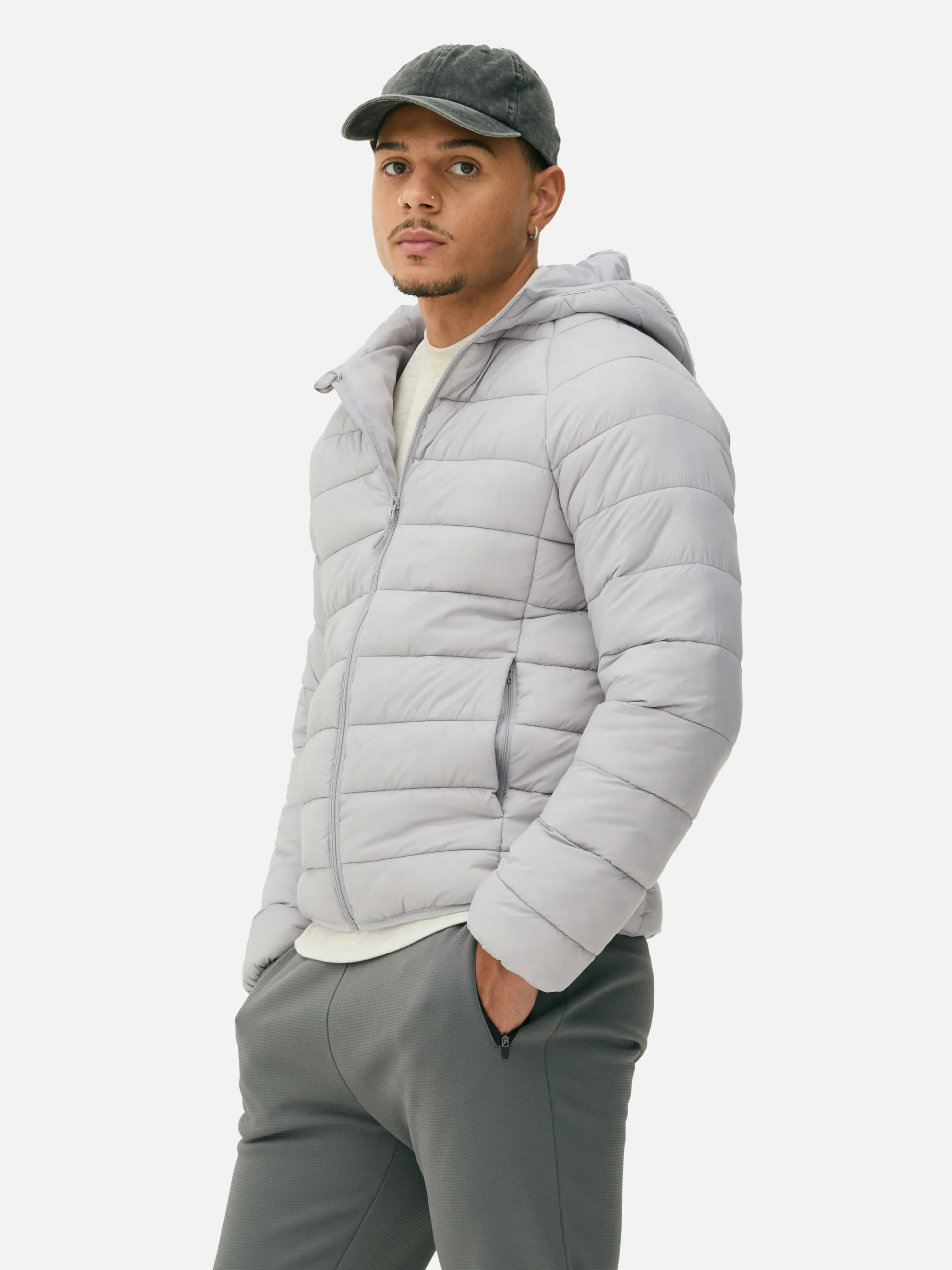 Pufferjacke Mit Kapuze Herren Jacken Und Mäntel
