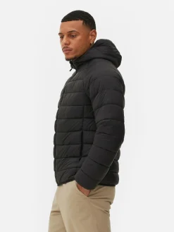 Outlet Pufferjacke Mit Kapuze Herren Jacken Und Mäntel