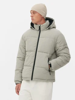Online Pufferjacke Mit Karomuster Herren Jacken Und Mäntel