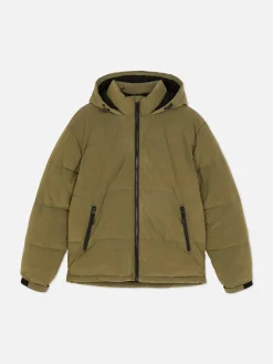 Sale Pufferjacke Mit Karomuster Herren Jacken Und Mäntel