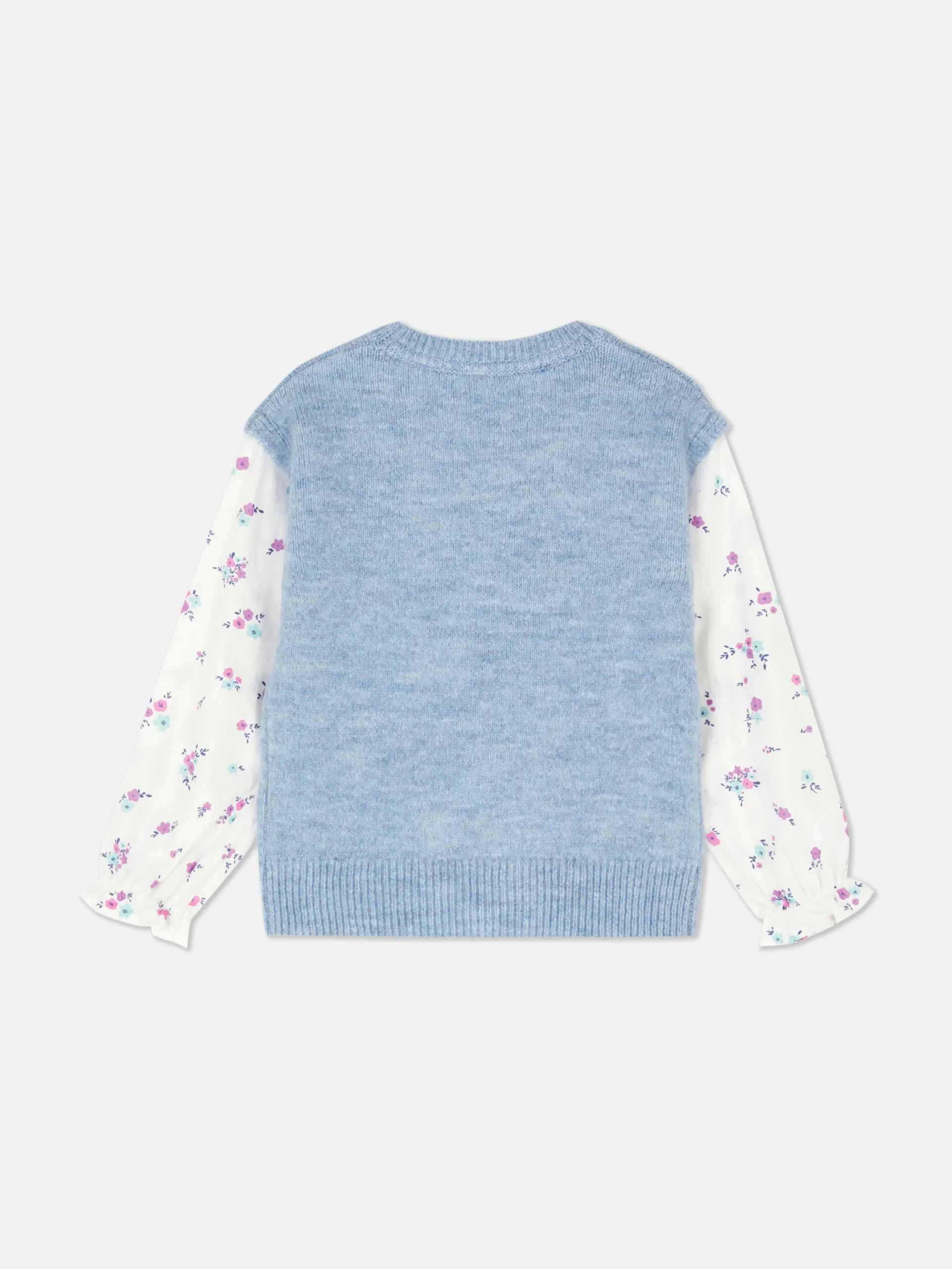 Hot Pullover Mit Kontrastärmeln Kinder Pullover Und Cardigans